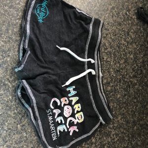hard rock cafe sleep shorts